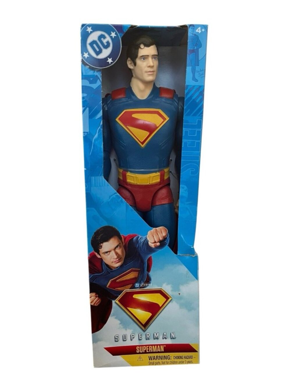 Superman 12 In Superhero Action Figure DC Comics Doll 4+ New in Box